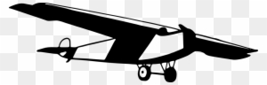 Public Domain Mark - Vintage Airplane Clipart Png