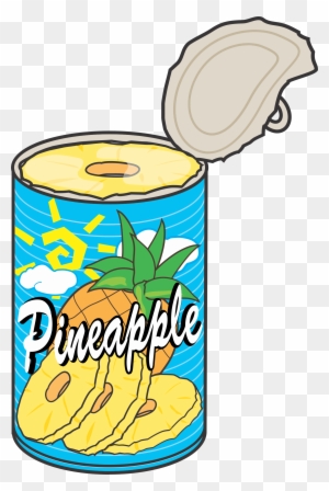 Big Image - Pineapple Can Clipart