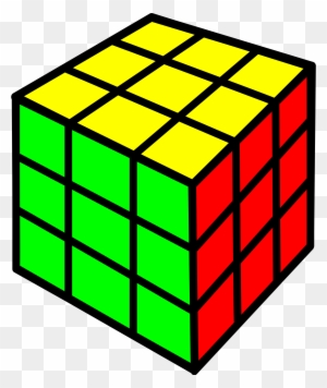 Rubik's Cube Png Image - Clip Art Of Square Objects