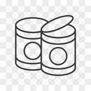 Canned Food Clipart Black And White - Tree Of Life Stencil