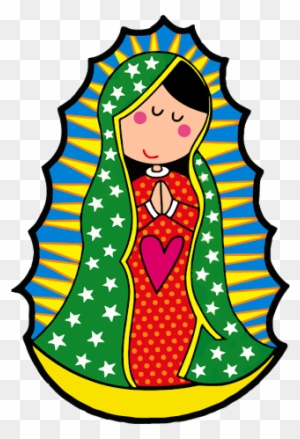 Image Result For La Rosa De Guadalupe Caricaturas Christmas - La Virgen De  Guadalupe Animada - Free Transparent PNG Clipart Images Download