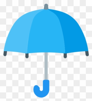 Blue, Blueness, House, Mansion, Protection, Safety, - Blue Umbrella Icon Png