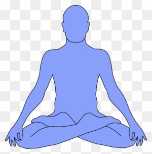 All Photo Png Clipart - Outline Of Person Meditating