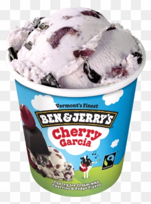 Jerry Drawing Ice Cream Clip Art Black And White Library - Ben And Jerry's Non Dairy Cherry Garcia