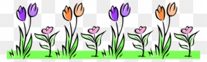 Tulip Clipart Floral Design Gardening 多摩川ハイム - March Spring Clip Art
