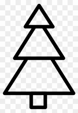 Art Gallery - Christmas Tree Outline Png