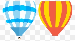 Picture Black And White Free Stock Photo Of Adventure - Hot Air Balloon Clip Art Blue