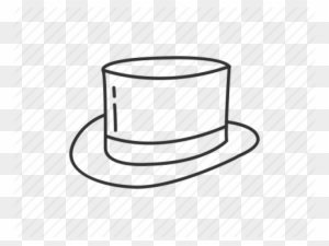 Upside Down Top Hat Drawing Free Transparent Png Clipart Images Download