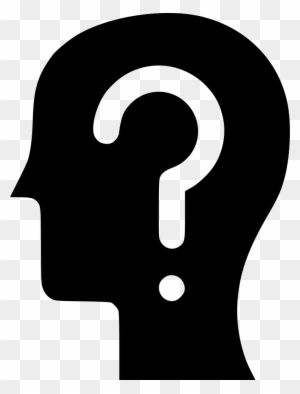 Confused Clipart Questionclip - Human Head With Question Mark