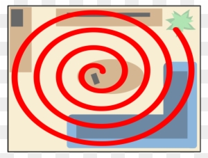 Golden Spiral Logarithmic Spiral Line Point - Spiral Crime Scene Search Pattern