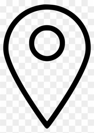 Location Pin White Png - Location Marker White Png