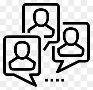 Focus Group Svg Png Icon Free Download - Focused Group Discussion Icon