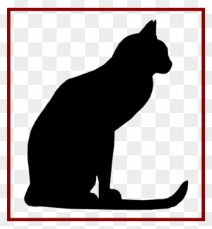 Black Cat Silhouette Clip Art, Transparent PNG Clipart Images Free ...