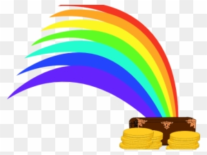 End Clipart Animated - Treasure At The End Of Rainbow