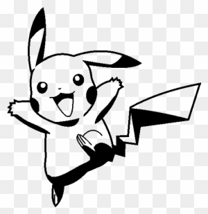 Pikachu Coloring Page - Pikachu Em Desenho Para Colorir, HD Png Download ,  Transparent Png Image - PNGitem