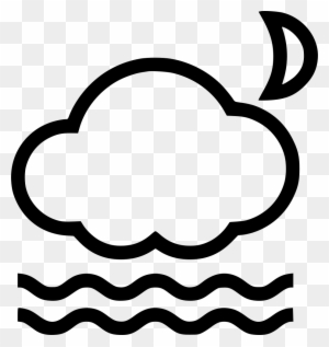 Moon Fog Svg Png Icon Free Download - Secure Cloud Icon Transparent