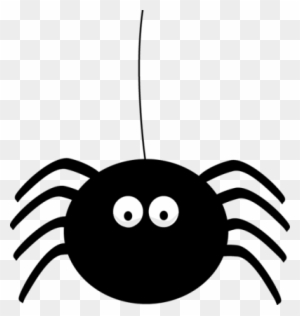 Halloween Spider Pic - Hanging Spider Clipart