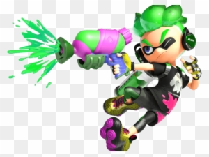 Playing Clipart Cooperative Play - Splatoon 2 Inkling Boy Render