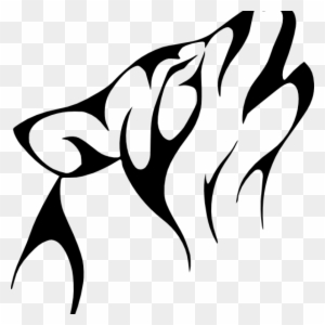 Wolf Tattoo Small Simple