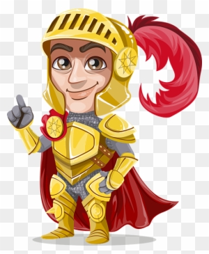 Knight, Gold, Golden, Metal, Emblem, Majestic, Royal - Medieval Lord Clip Art