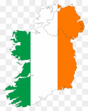 Points Of View - Ireland Flag Map