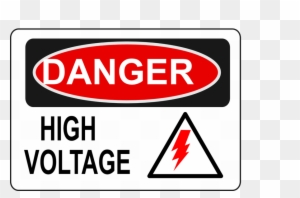 Danger High Voltage Logo Clipart High Voltage Electric - Danger High Voltage Free