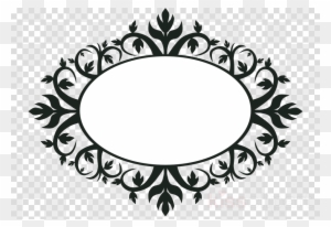 Oval Ornament Clipart Borders And Frames Ornament Clip - Vintage Frame Clipart