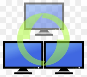 Led-backlit Lcd Computer Monitors Computer Icons Television - Computer Monitor