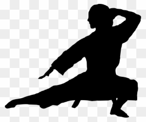 Silhouette At Getdrawings Com Free For Personal - Martial Arts Silhouette Transparent