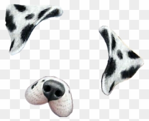 Snapchat Filters Clipart Dalmatian - Snapchat Dog Filter Png - Free ...