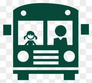 Green Bus - Pick And Drop Icon