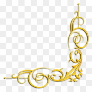 An Unmovable Kingdom - Gold Ornament Border Png Transparent