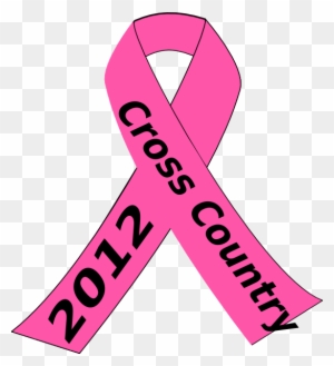 Brooks Pink Ribbon Clip Art At Clker - Breast Cancer Awareness Pink Out