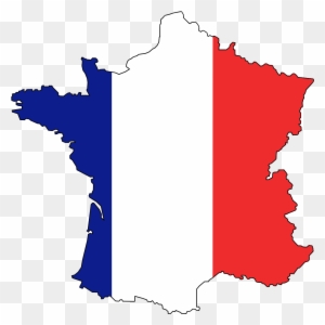 France Map Flag