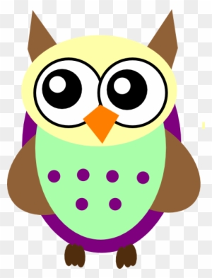 Green Owl Clip Art - Brown Owls Clipart Png