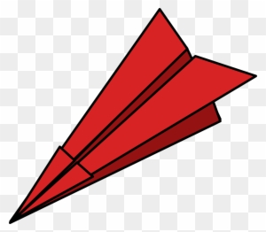 Papierflieger, Gefaltet, Papier Dart - Paper Airplane Clip Art