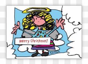 Engel Merry Christmas - Über Den Wolken
