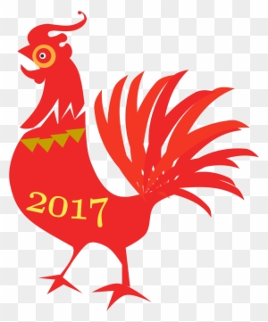 Cock, Red, Chinese New Year Clipart Png Images - Chinese New Year Clipart