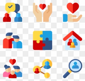 Human Relations - Gambar Icon Frame Vector 3d Png