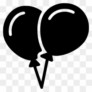 Royalty Free Stock Balloons Svg Black And White - Balloon