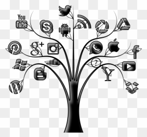 Social Media Marketing - Social Media Images Black And White