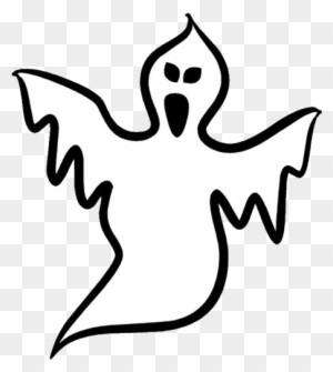Halloween - Easy Halloween Ghost Drawing