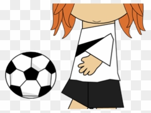 Snack Clipart Soccer - Girls Playing Soccer Cartoon Cool