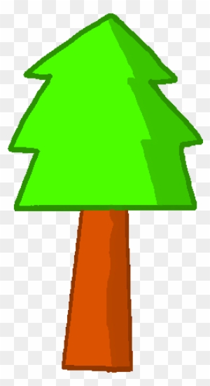 Svg Royalty Free Library Image Png Object Shows - Bfdi Pine Tree