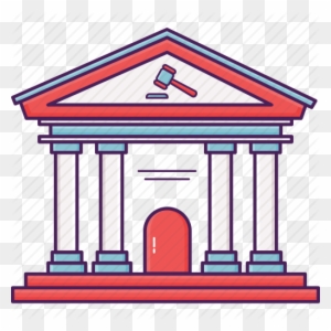 Courthouse Clipart Court Decision - Illustration - Free Transparent PNG  Clipart Images Download