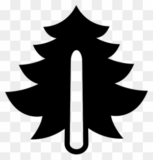Clipart Free Pine Big Tree Png Icon Download Onlinewebfonts - Logo Gambar Pohon Hitam