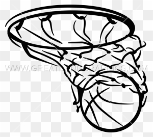 Basketball Net Swish Clip Art Png Picture Royalty Free - Basketball With Net Vector