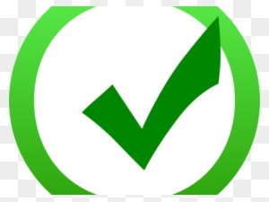 Ok Clipart Green - Green Tick Stamp Png