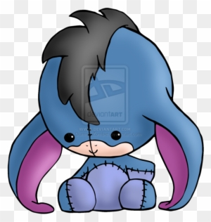 Eeyore By Gummi-zombie On Deviantart - Easy Cute Winnie The Pooh Drawings