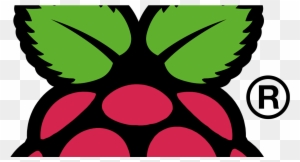 Transparent Raspberry Pi 3 Logo